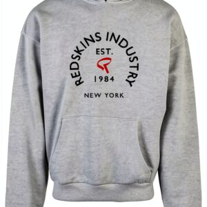 Felpa REDSKINS cotone bambini unisex grigio blu sport-0